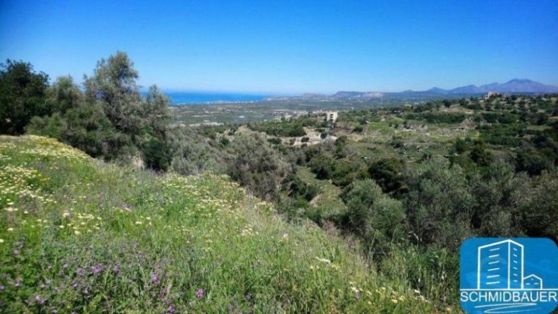 Maroulas Kreta, Maroulas: Grundstück mit toller Aussicht zu verkaufen Grundstück kaufen